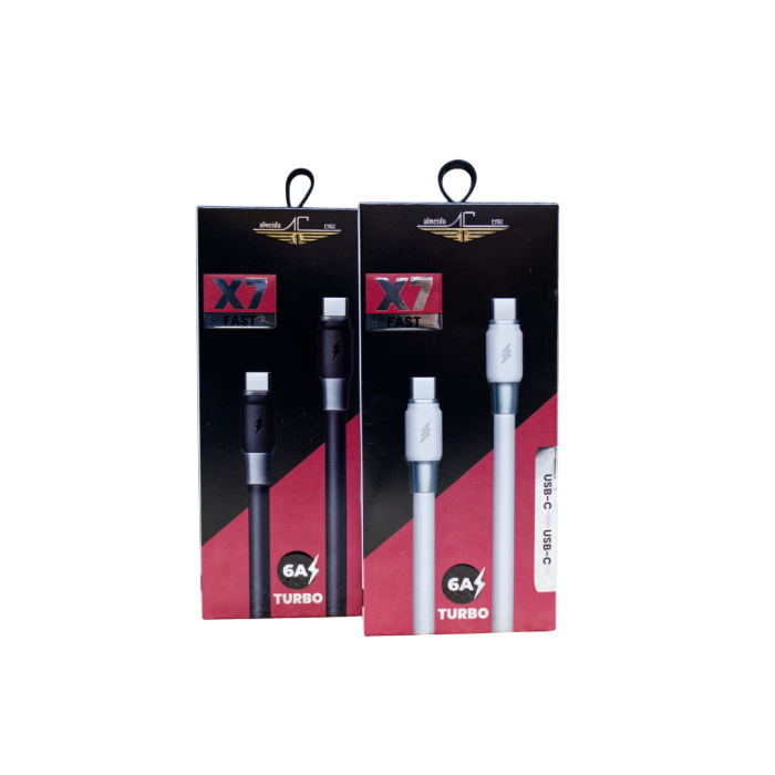 Carregador USB-C/USB-C Linha Fast X7