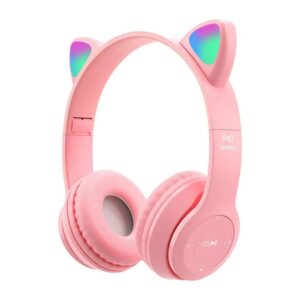 Headphone infantil de gatinho