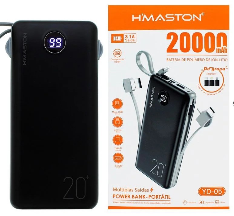 Power bank 20000mah H’maston
